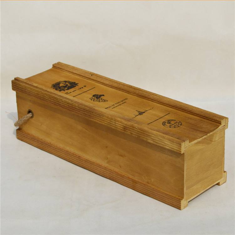 单支装实木酒盒